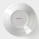 Plate ceramic deep shade "lavender", 600 ml, d = 20.5 cm, white color