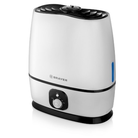 Air humidifier Brayer BR4702, Ultrasound, 25 W, 6 l, 25 m2, white-1