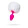 Anal sleeve Todo byfa Sweet Bunny, tail, silicone, d = 2.8 cm, 13 cm, pink color 90768