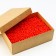 Filler for balls and gifts, packaging, “scarlet lights”, 15 x 26 cm