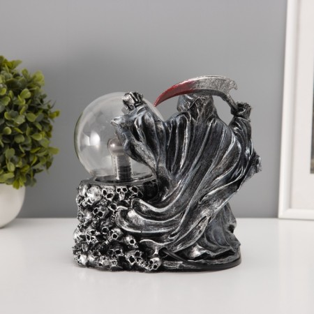 Plasmic ball "Skeleton" gray 21x12.5x23 cm Risalux-6
