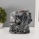 Plasmic ball "Skeleton" gray 21x12.5x23 cm Risalux