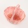 Basket, 18 × 15 × 9 cm, willow