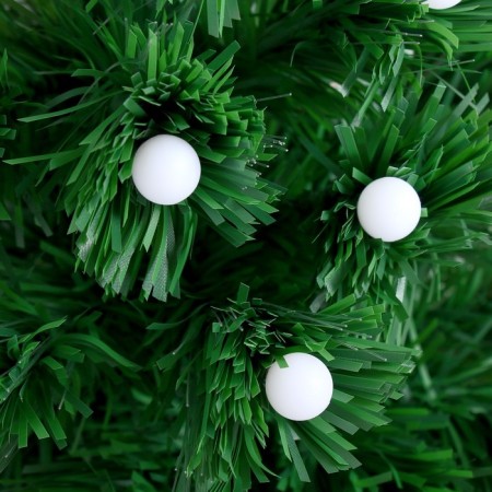Fibrooptic Christmas tree "light" 60 cm d of the lower tier 35 cm 54 branches-2