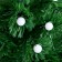 Fibrooptic Christmas tree "light" 60 cm d of the lower tier 35 cm 54 branches