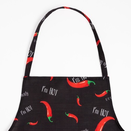 Apron "Ethel" Pepper 73x71 cm, 100% HL, reps 210 g/m2-4