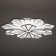 Causteen with FDD "Valencia" 12XLED 288W 3000-6000K Dimmer, white 90x90x12 cm Bayerlux
