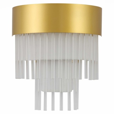 Sconces st. SL1352.201.01. Aversa. 1x40 W, E14, 26x30 cm, golden color