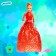 Doll-model "Yana" in a dress with accessories, mix