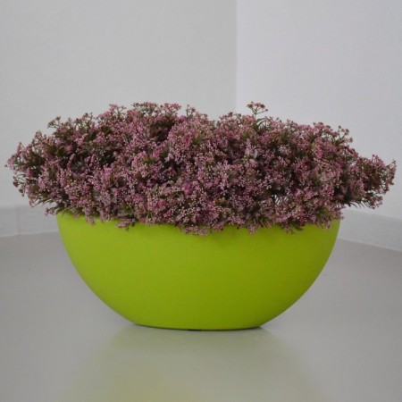 Kashpo for flowers "Rook" 60x29.5x24 cm, 10 l, light color