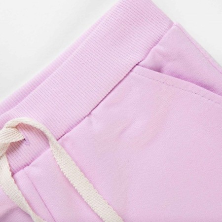 Pants for girls, height 134 cm, lavender color-3