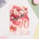 Postcard "Happy anniversary! 70" envelope, flowers, 19 x 29 cm