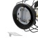 Nightlight "flowers" LED from AAA batteries black 14x14x27 cm Risalux
