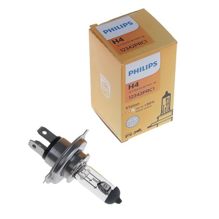 Car lamp Philips Vision Premium, H4, 12 V, 60/55 W, 12342PRC1-1