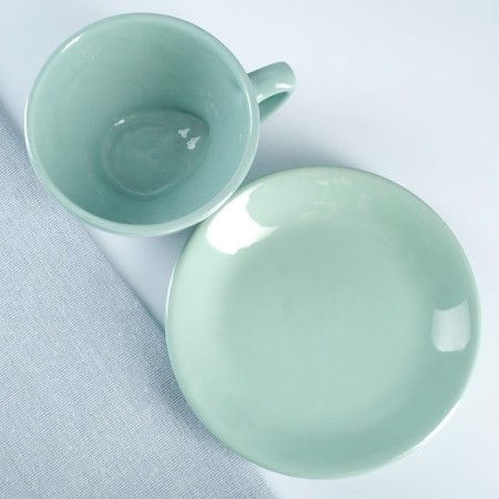 Tea couple "Elegant" 0.25l / 11x6.5cm + saucer 15cm, Scandinavia-2