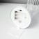 Jero nightlight LED from batteries 3haa white 10x10x18.5 cm Risalux