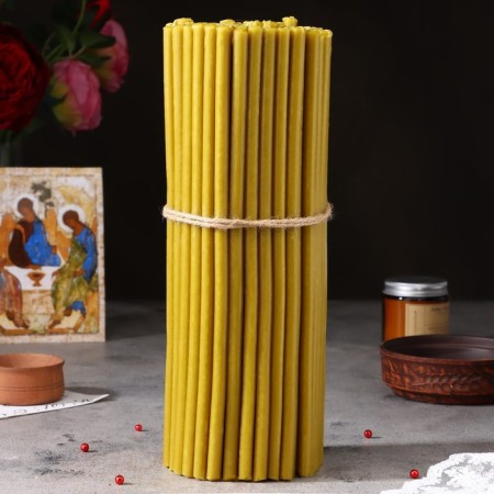 Honey candles No. 20, packaging 2kg, paraffin + honey oil