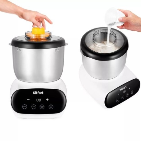 Tesweight KitFort KT-3427, 120 W, 3.5 l, white-hourly-4