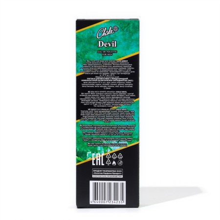 Tuale water male Chale Devil, 100 ml-2