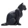 Figure Konik "Cat, Black (sitting)"