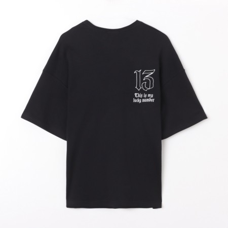 Women's T -shirt MIST Lucky p. L-XL, black-9