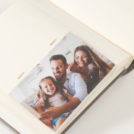 Photo album Deluxe for 200 photos 10x15 cm "Grey Canvas"-3