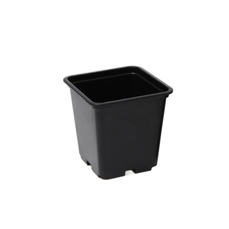 Pot for seedlings, 1 l, d = 11 cm, h = 12 cm, black-4
