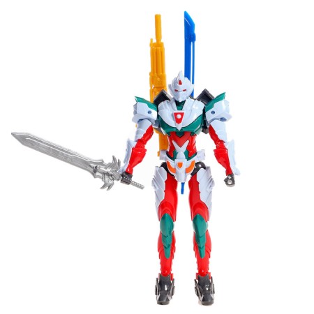 Robot "Warrior-Guardian", mobile details, color mix-7