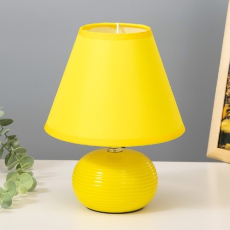 Salento table lamp E14 40W yellow 17x17x23 cm Risalux