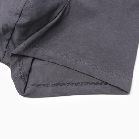Set of men's panties boxers (2 pcs), graphite/black color, size 52 (xl)-5