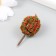 Artificial plant for creativity plastic "Fiery tree" 2.3x3.6 cm