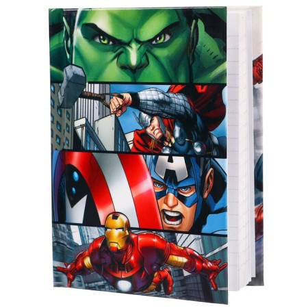 Notepad A7, 64 sheets, in a solid cover, Avengers-6
