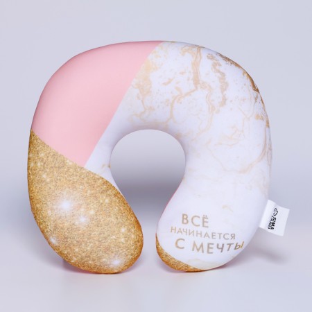 Antistress pillow "Everything starts with a dream"-1