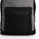 School backpack on lightning, 1 external pocket, gray/black color