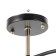 Asselian chandelier 3he27 40W black and gold 52x20x27 cm