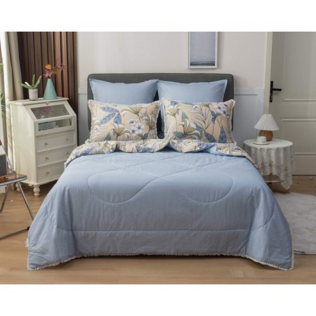 A set with a blanket "Bernadett No. 37", size 150x210 cm, 180x230 cm, 50x70 cm - 2 pcs-3