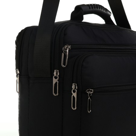 Bank bag, 34*15*28, lightning departure, 3 n/pocket, belt lengths, black-4