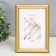 Photo frame plastic "Mira" 10x15 cm gold (plastic screen)