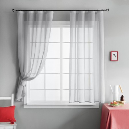 Set of curtains "Shelby", size 2x145x175 cm, color gray color-2
