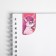 Unicorn Time magnetic bookmarks on a postcard, 4 pcs