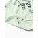 Body for a boy with a long sleeve, the color is green, height is 80 cm