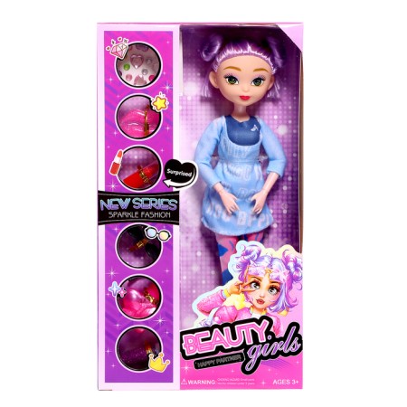 Fashionable hinge doll "Create your style", mix-18