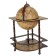Globe bar decorative corner "Capombo map" 91x53x53 cm