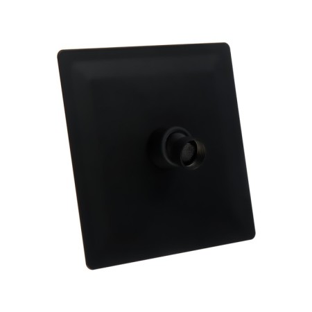 Stationary watering can Zein Z2350, square, 15 x 15 cm, 1 mode, stainless steel, black-3