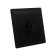 Stationary watering can Zein Z2350, square, 15 x 15 cm, 1 mode, stainless steel, black