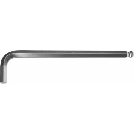 IMBUS KRAFTOOL key, long with a ball, chromosetinated coating, CRMO, 17 mm