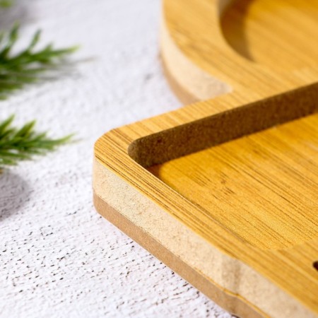 New Year. Menzhitsa wooden "Gift", 28.9 x 28.9 cm-2