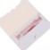 Wooden envelope "On the wedding day!" Rose, 16 x 8 cm