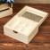 Casket Wood for painting with a box with a "chest" 16x13x7 cm