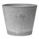 Kashpo for flowers and plants, 30l light gray 41x41x33cm